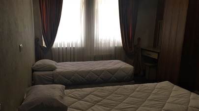 اتاق دو تخته تویین هتل آپارتمان شمس شیراز اتاق دو تخته تویین هتل آپارتمان شمس شیراز